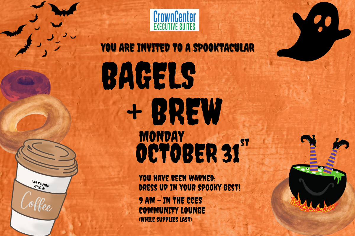 Customer Appreciation Event Bagels and Brew Crown Center Executive Suites